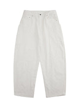 Textured Structured Barrel Jeans