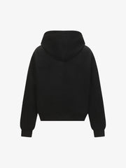 Retro Fake Two-Piece Zipper Hooded Sweatshirt