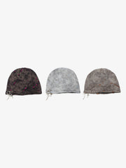 Retro Wasteland Style Distressed Knit Hanging Charm Beanie