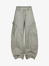 Patchwork Multi-Pocket Workwear Casual Machete Pants