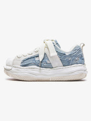 Retro Distressed Deconstructed Sneakers