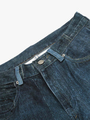 Vintage Patchwork Ripped Barrel Jeans