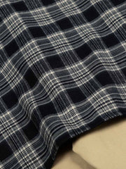 Plaid Decorative Patchwork Loose Pants