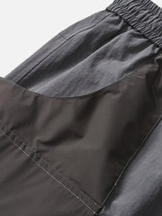 3D Pocket Drawstring Shorts