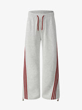 Striped Loose Drape Pants