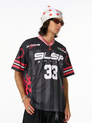 Sport Jersey V-Neck T-Shirt