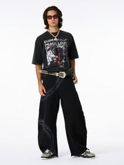 Gangsta Rapper Oversize Graphic T-shirt