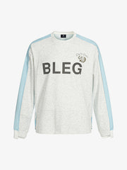 Retro Street Contrast Vertical Striped Long-Sleeved T-Shirt