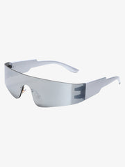 Retro Street Punk Integrated Sports Sunglasses