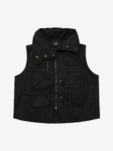 Heavy-Duty Multi-Pocket Multi-Zipper Vest