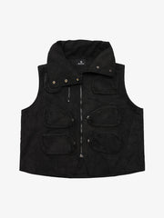 Heavy-Duty Multi-Pocket Multi-Zipper Vest