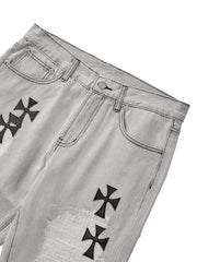 American Vintage Jeans Graphic Utility Streetwear Style