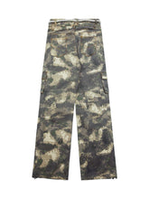 Camo Baggy Wide Leg Pockets Cargo Pants Street Utility