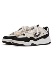 Contrast Chunky Bread Sneakers Streetwear