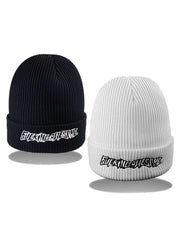 High Street Retro Tide Knitted Hat Reflective Winter Style