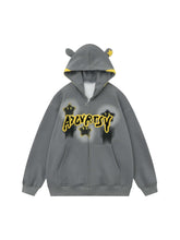 Star Embroidered Hooded Sweatshirt Mickey Inspired Cozy Style