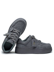 Suede Low Top Skate Shoes Streetwear