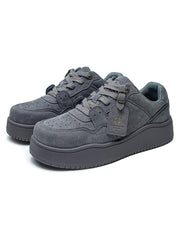 Suede Low Top Skate Shoes Streetwear
