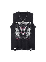 Angel Wings Street Rap Vest Streetwear