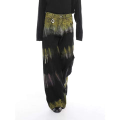 Graffiti Fun Tie Dye Straight Jeans Streetwear