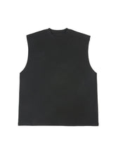 Heavyweight Cotton Sleeveless Unisex Vintage Waistcoat Streetwear