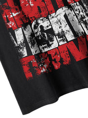 Unisex Letters Street Rap Graffiti Vest Streetwear