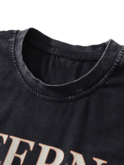 Vintage Skull Crew Neck Sweatshirt Streetwear