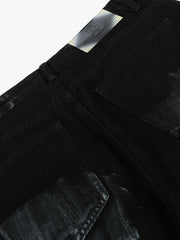 Street Star Painted Barrel Jeans