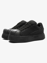 Street Spray-Painted Shell Toe Chunky Sneakers