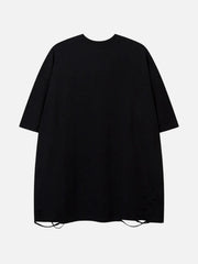 Abstract Paint Ripped Tee