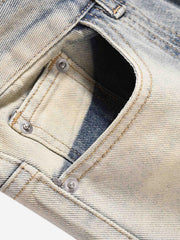 Acid wash To Make Old Spray-Painted Baggy Jeans