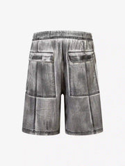 American Retro Distressed Multi-Pocket Cargo Shorts