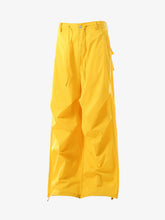 Vintage Drawstring Draped Embroidered Wide Leg Pants