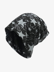 Street Double-Layer Five-Pointed Star Pullover Hat