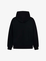 Fun Multicolor Button Print Hooded Cardigan Sweatshirt