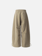 Baggy Pleated Cargo Pants