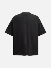 "BEFEARLESS" Print Slogan T-Shirt