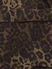 Big Pocket Leopard Print Shorts