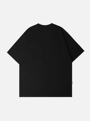 Blurring Tulip Print Tee