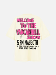 Bold Contrast Love Silhouette Tee