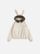 Bunny Ear Hooded Coat