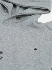 Button Deconstructive Hoodie