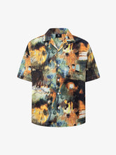 Oil Painting Print Short-Sleeved Shirt