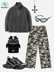 Camouflage Multi Pocket Jeans