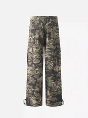 Camouflage Multi-Pocket Work Pants