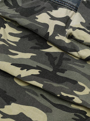 Camouflage Patchwork Jeans