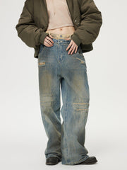 Camouflage Sagging Jeans