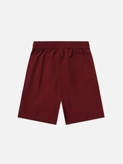Color Blocking Patchwork Shorts