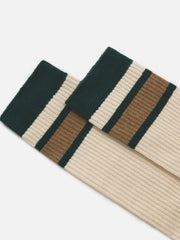Color Blocking Stripe Socks