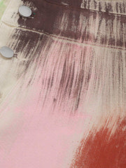 Colorful Graffiti Overalls